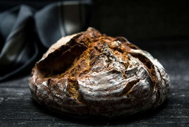 Bread Made With Live Sourdough