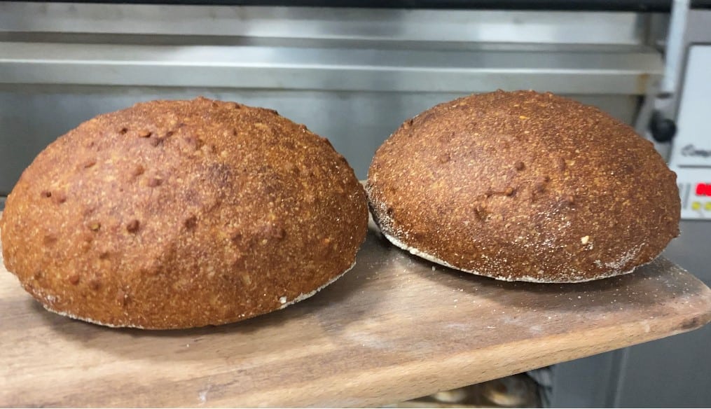 Buckwheat Sourdough Boule With Toasted Kernels