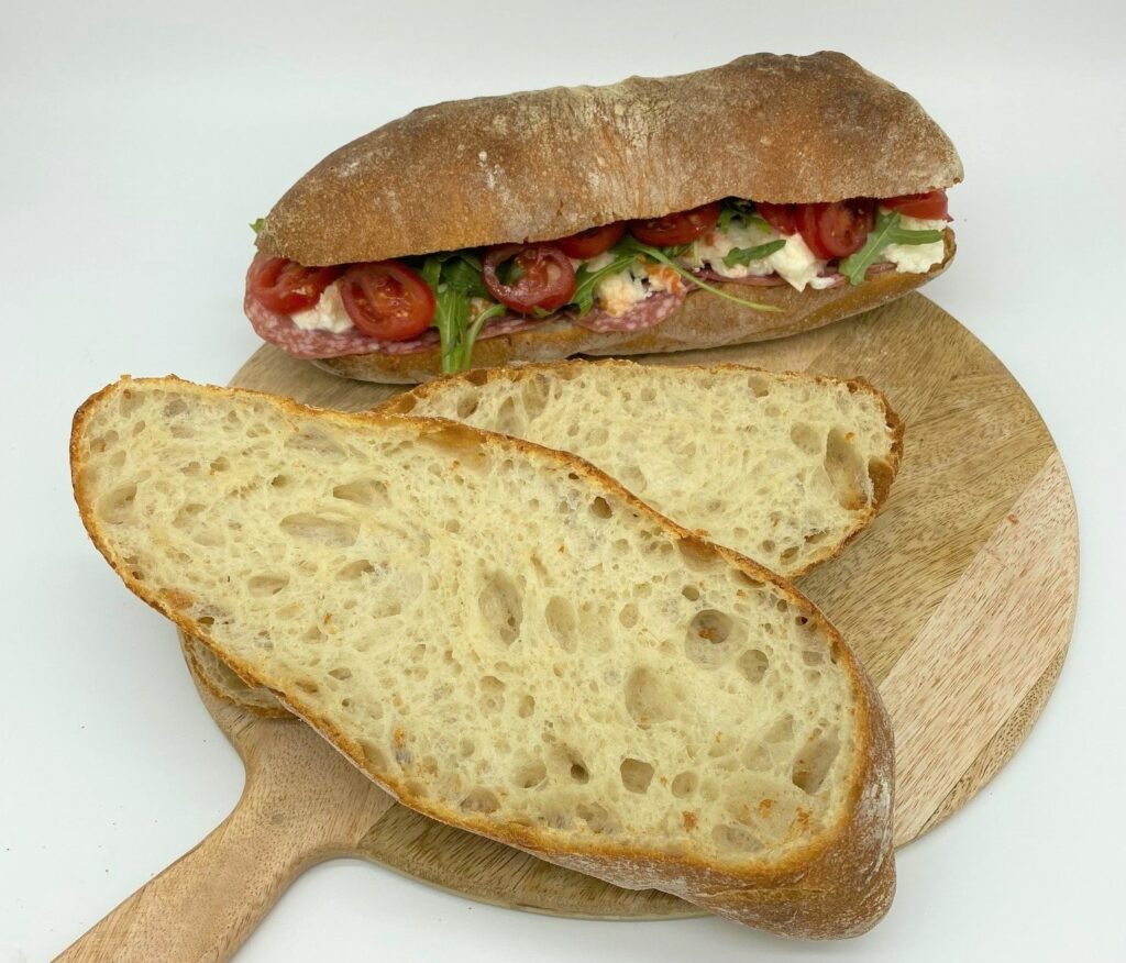 Ciabatta Durum Wheat Sourdough